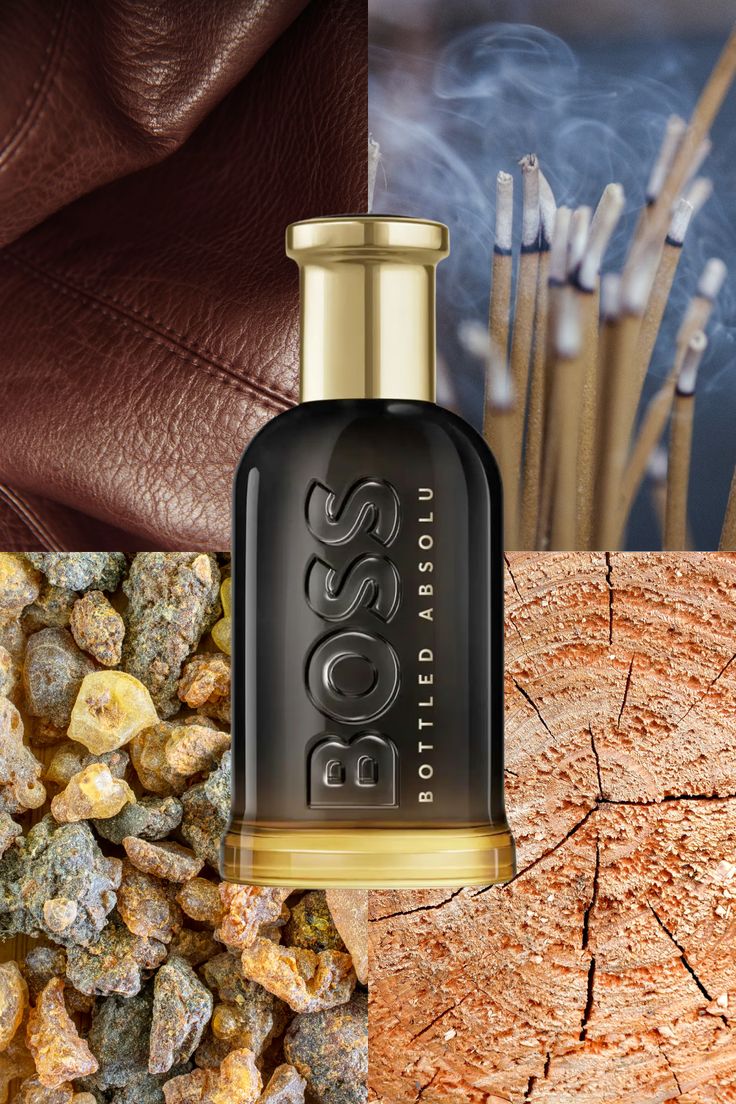BOSS Bottled Absolu Parfum Intense, Men's Perfume, Woody and Leathery Aroma