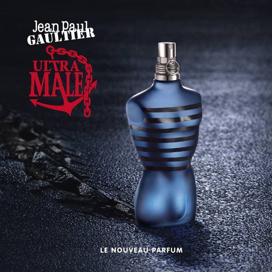 Jean Paul Gaultier Ultra Male Eau de Toilette Intense 125ml (4.2 oz) – Seductive Sweet & Spicy Masculine Fragrance