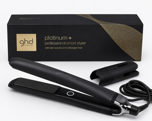 GHD Platinum+ Professional Smart Styler Hair Straightener – Black,White