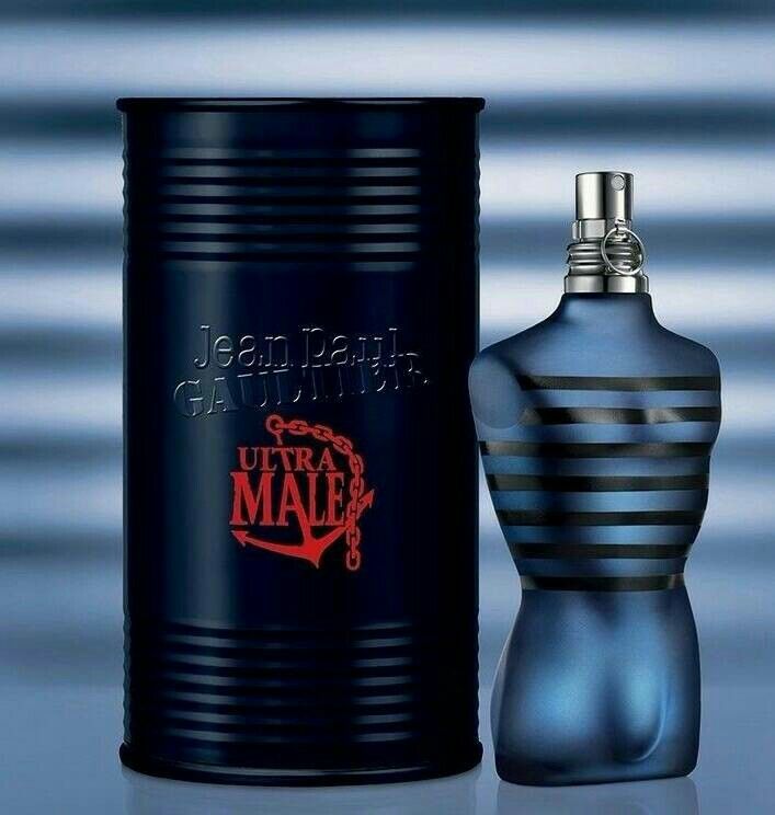 Jean Paul Gaultier Ultra Male Eau de Toilette Intense 125ml (4.2 oz) – Seductive Sweet & Spicy Masculine Fragrance