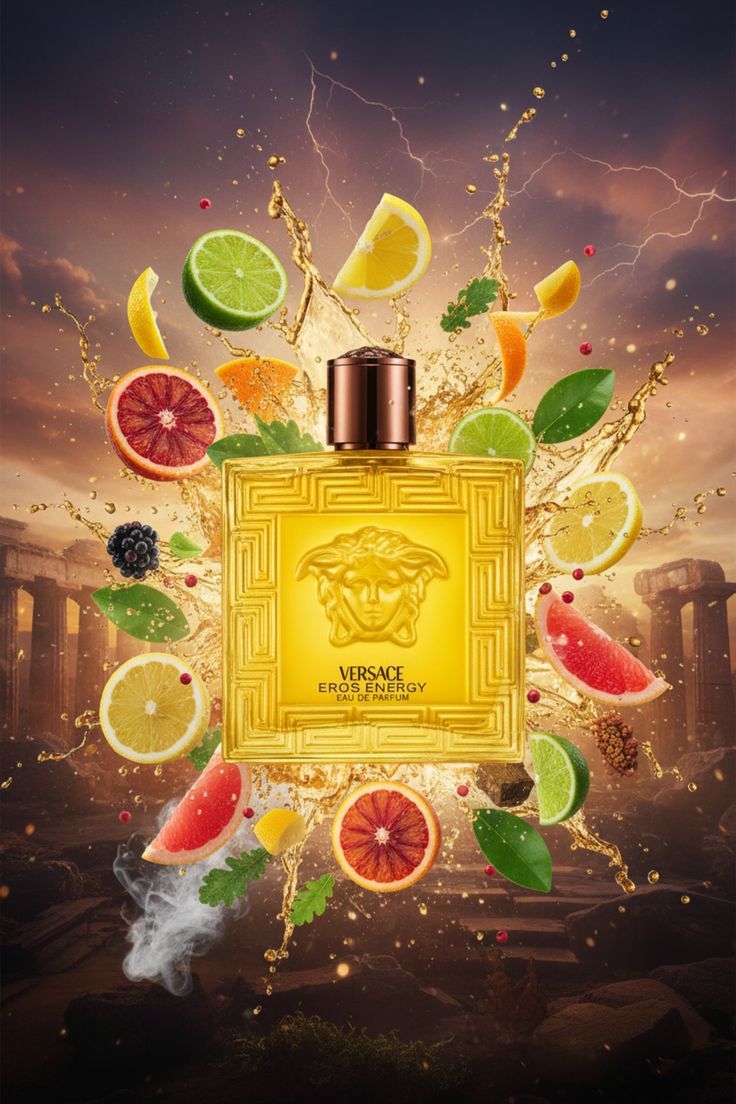 Versace Eros Energy Eau de Parfum for Men – Fresh, Vibrant & Magnetic Masculine Scent (100ml)