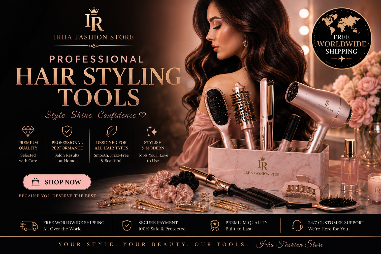 Professional Hair Styling Tools
