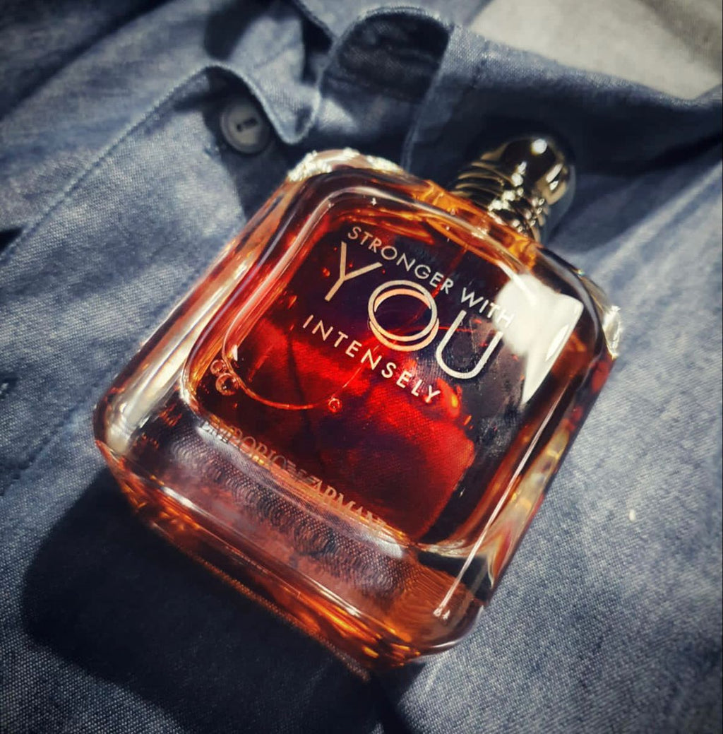 Armani Stronger With You Intense EDT 100ml Spray | Deep, Warm & Confident Masculine Scent
