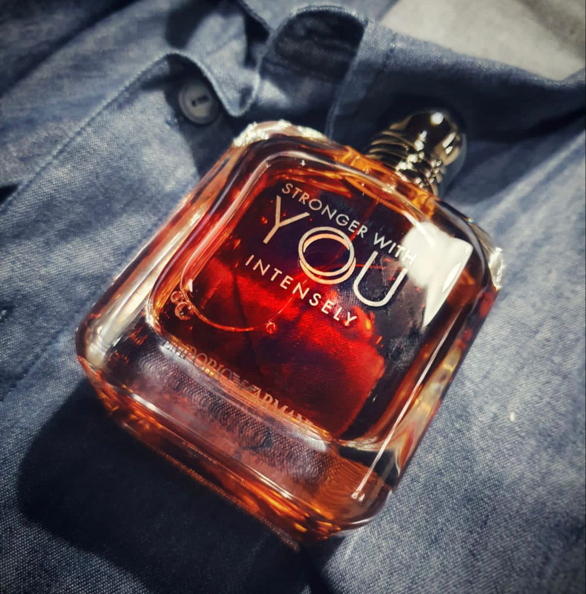 Armani Stronger With You Intense EDT 100ml Spray | Deep, Warm & Confident Masculine Scent