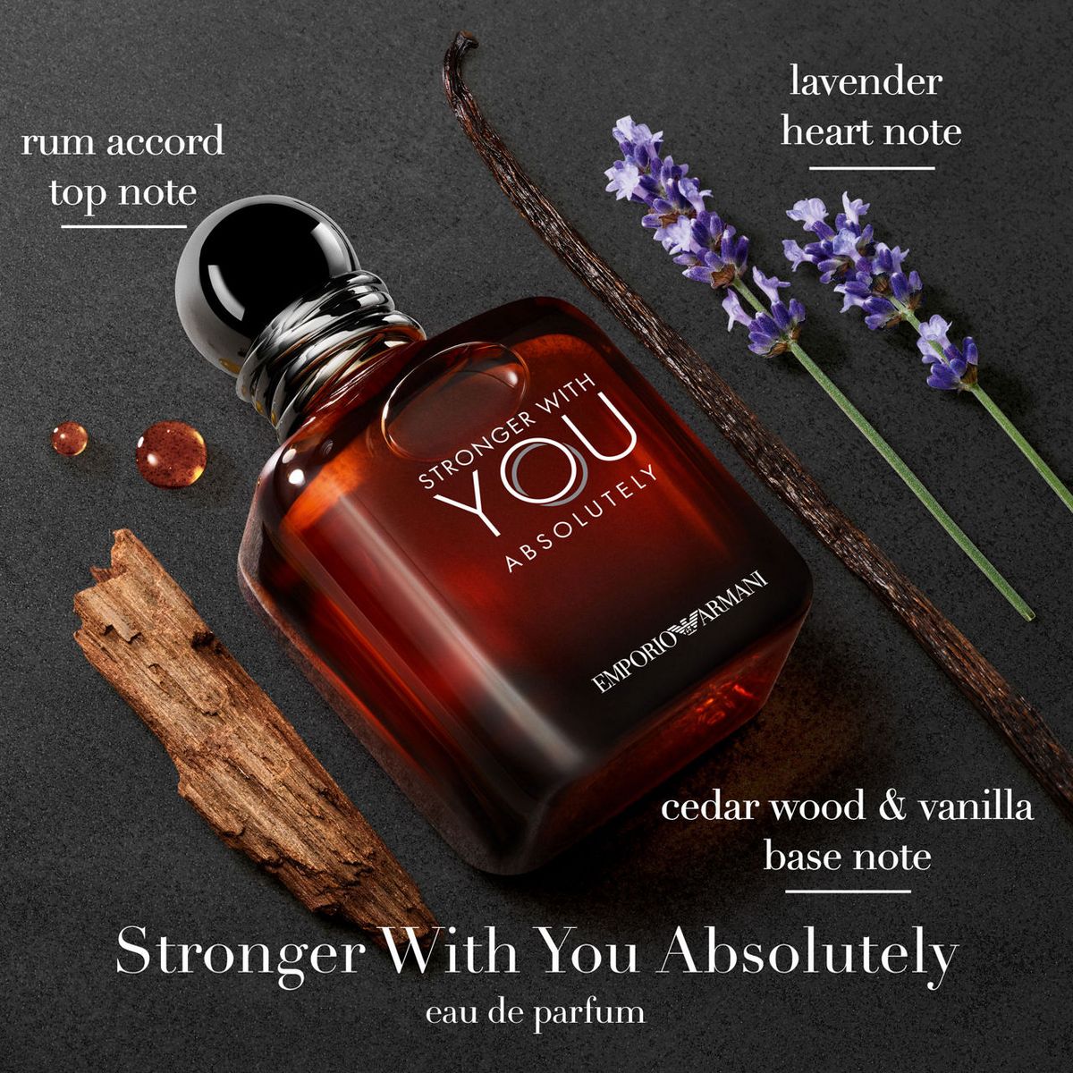 Armani Stronger With You Absolutely Perfume 100ml | Intense & Addictive for Men