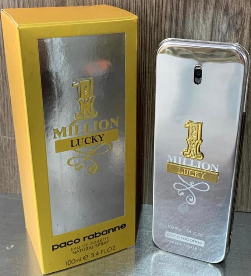 1 Million Lucky by Paco Rabanne Eau de Toilette 100ml – Long-Lasting