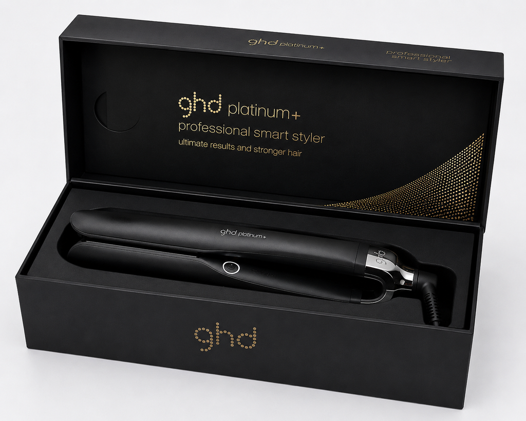 GHD Platinum+ Professional Smart Styler Hair Straightener – Black,White