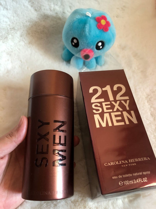 Carolina Herrera 212 Sexy Men EDT 3.4 oz – Warm, Seductive & Masculine Long-Lasting Fragrance