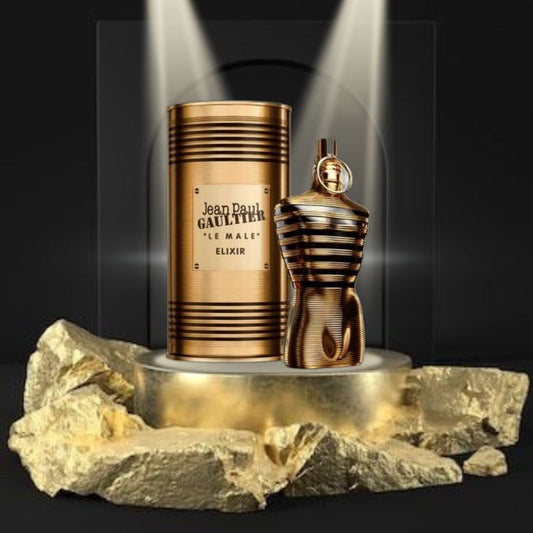 Le Male Elixir Parfum 125ml (4.2 oz) by Jean Paul Gaultier – Ultra-Intense Sweet & Woody Masculine Fragrance