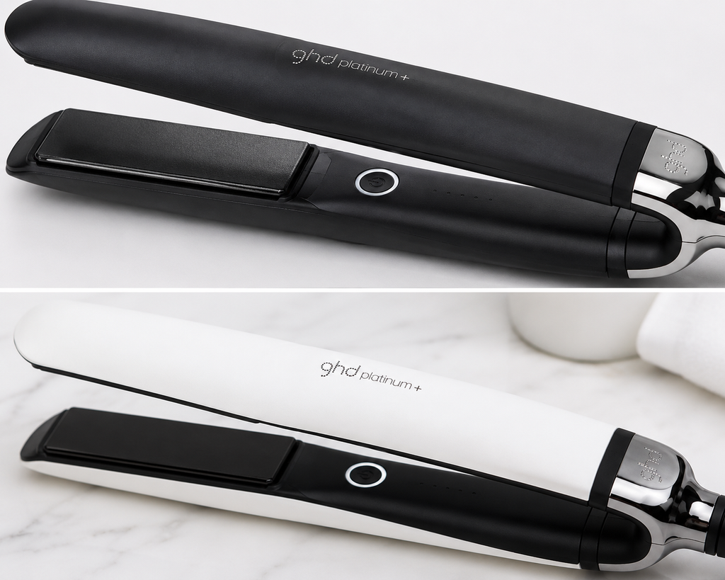 GHD Platinum+ Professional Smart Styler Hair Straightener – Black,White