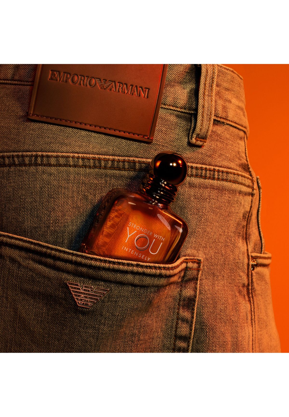 Armani Stronger With You Intense EDT 100ml Spray | Deep, Warm & Confident Masculine Scent