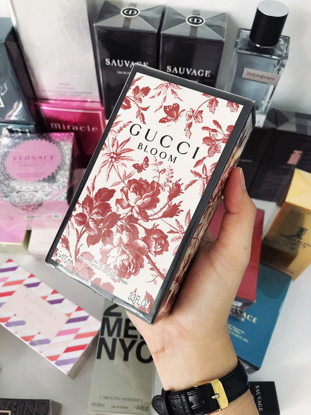 Gucci Bloom Eau de Parfum 100ML | Classic White Floral | Elegant & Feminine