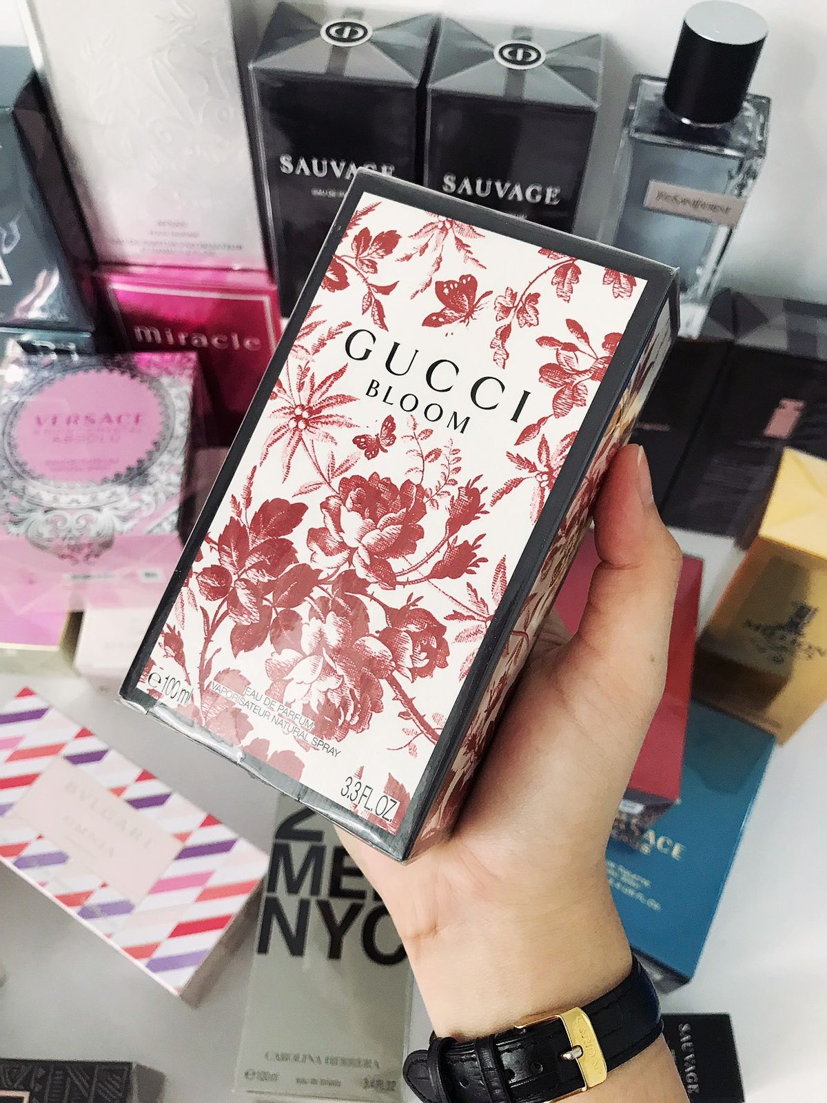 Gucci Bloom Eau de Parfum 100ML | Classic White Floral | Elegant & Feminine