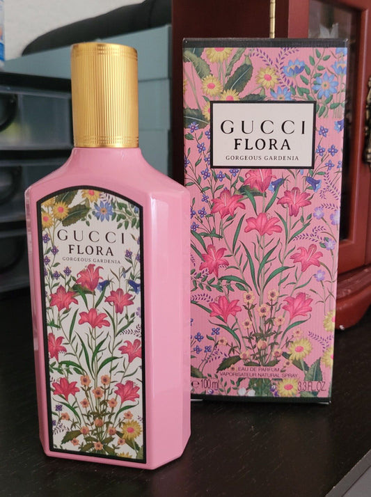 Gucci Flora Gorgeous Gardenia EDP 100ML | Bright Fruity Floral | Youthful & Fresh